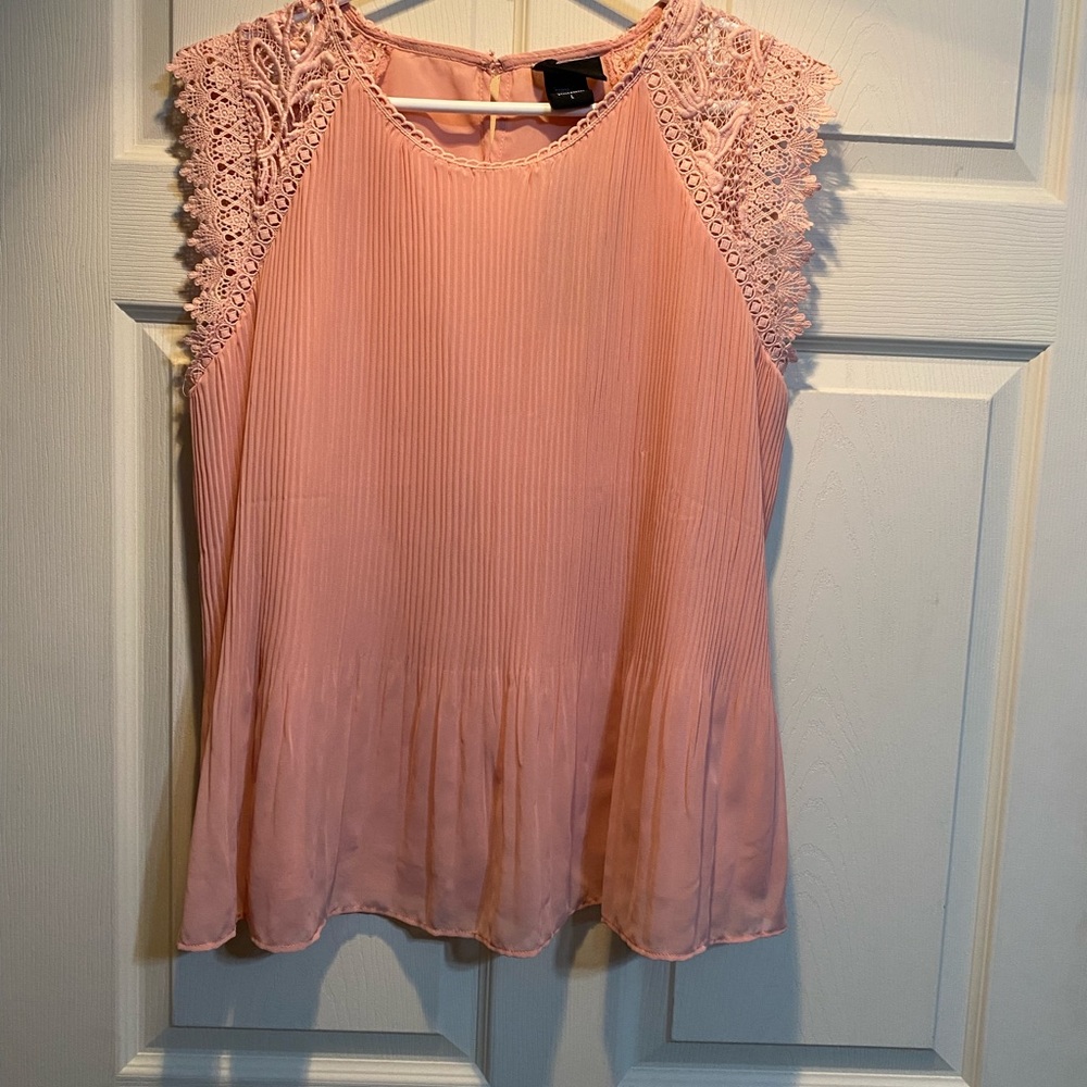 Luv Los Angeles pink blouse